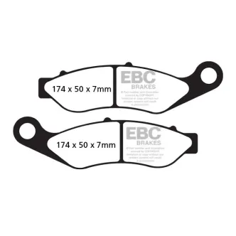 EBC Brakes Front Extreme Pro Double-H Sintered Brake Pads For 2014-2018 Trike Models (ARM440675)