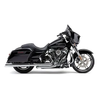 Cobra True Dual Header Pipes In Chrome For Harley Davidson 2017-2024 Touring Models (6257)