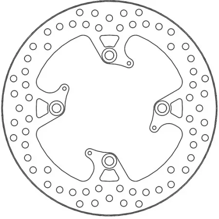 *6 Days Extra Transit TIME* Moto-master Halo Series Brake Rotor (110685)