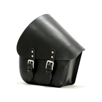 Longride Leather Swingarm Bag 7 Litre In Black For 2018-2023 Softail Models (ARM397885)