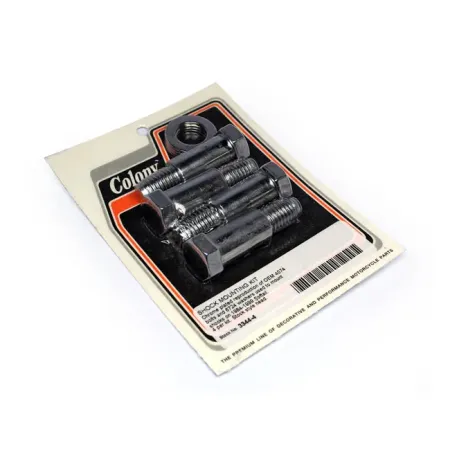 Colony Shock Mounting Kit In Chrome For Harley Davidson 1984-1999 Softail Models (3344-4)