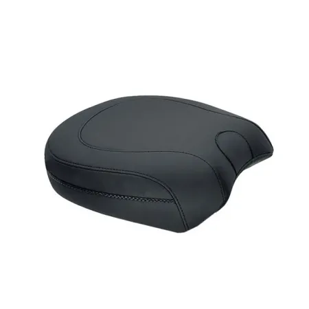 Mustang Recessed 8 Inch Wide Touring Passenger Seat in Black For 2011-2013 FXS Softail Blackline, 2012-2017 FLS/S Softail Slim Models (79755)