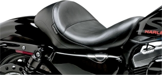 Le Pera Aviator Smooth Foam Solo Seat 12.5 Inch Wide in Black For 2004-2020 XL Sportster (Excluding 2007-2009 XL) With 3.3 Gallon Fuel Tank Models (LFK-316)