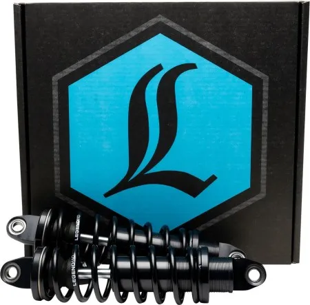 Legend Air Suspension 12 Inch Revo Heavy Duty Shocks For Harley Davidson 2004-Up Sportster Motorcycles (1310-1115)