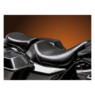 Le Pera Silhouette Foam Pillion Pad 7.75 Inch Wide in Black For 2008-2020 Touring Models (LK-857P)