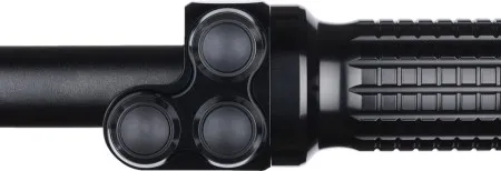Motogadget Right Side 3 Button MO Switch Basic With Black Inlay in Black Finish For 1 Inch Or 7/8 Inch Diameter Handlebars (4004021)