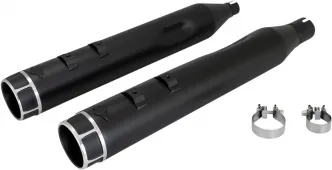 Vance & Hines Torquer 450 Slip-On Mufflers in Black Finish For 2017-2024 Touring Models (46676)