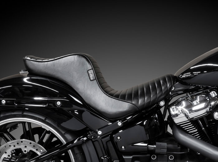 Le Pera Cherokee 2 Up Pleated Seat For Harley Davidson 2018-2021 Softail  FXBR Breakout Models (LYB-020PT)