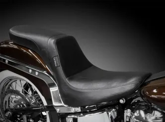 Le Pera Daytona 2 Up Smooth Seat For Harley Davidson 2018-2023 Softail Deluxe FLDE & Heritage FLHC Models (LYX-543S)