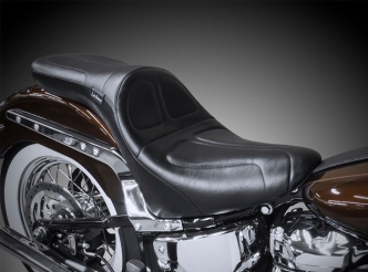 Le Pera Maverick Daddy Long Legs Seat For Harley Davidson 2018-2023 Softail Deluxe FLDE & Heritage FLHC Models (LYX-910DL)