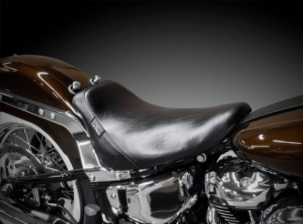 Le Pera Bare Bones Smooth Solo Seat For Harley Davidson 2018-2023 Softail Deluxe FLDE & Heritage FLHC Models (LYX-007)
