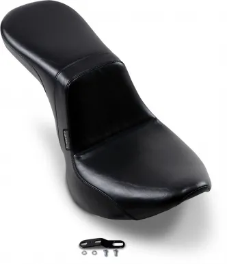 Le Pera Daytona 2-Up Smooth Seat For Harley Davidson 2018-2023 Softail Low Rider FXLR/FXLRS Models (LYR-543S)