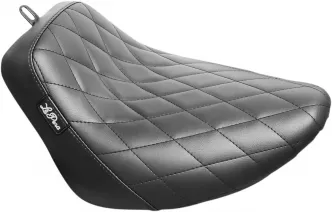 Le Pera Bare Bones Diamond Stitched Solo Seat For Harley Davidson 2018-2023 Softail Low Rider FXLR/FXLRS & Sport Glide FLSB Models (LYR-007DM)