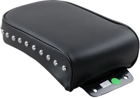 Le Pera Thin Line Studded Pillion Pad In Black For Harley Davidson 1986-1999 Softail Heritage FLST/FLSTC Models (L-440)