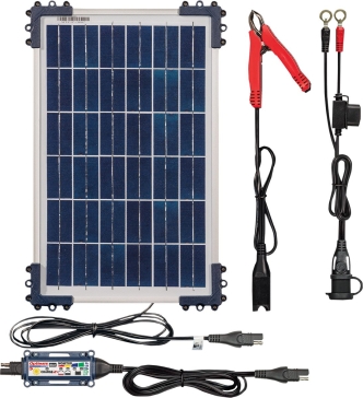 TecMate OptiMate Solar Duo With 10W Solar Panel Battery Charger (TM522-D1)