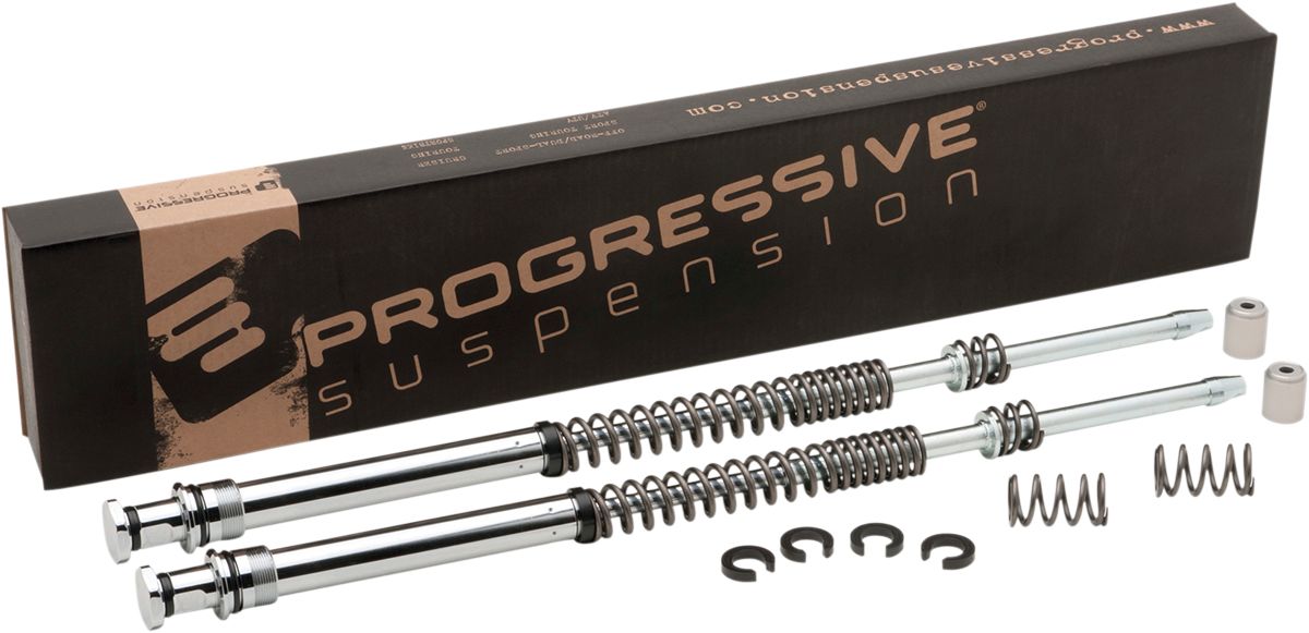 Progressive Suspension Lowered Height Symmetrical Fork Monotube