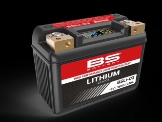 BS Battery BSLI03 Lithium Battery For 1973-1977 XLCH 1000 Sportster Models (360103)