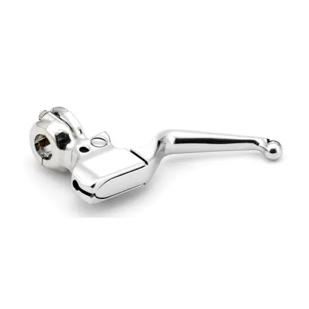 DOSS Handlebar Cable Clutch Lever Assembly in Chrome Finish For 2008-2016 Touring Models (84416)