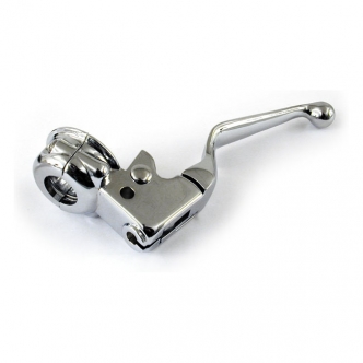 DOSS Handlebar Clutch Lever Assembly in Chrome Finish For 2007-2013 XL Sportster Models (ARM422555)