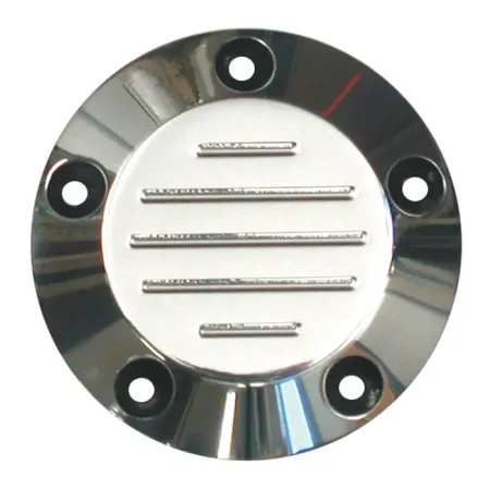 DOSS Grooved Point Cover in Polished Finish For 1999-2017 Twin Cam Models (0194)