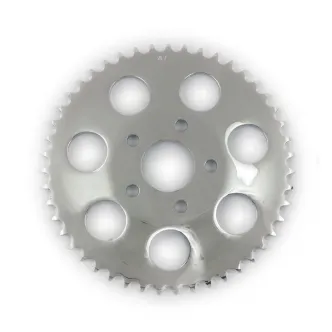 DOSS 49 Teeth Rear Sprocket in Chrome Finish For 1973-1985 4-Speed Big Twin, 1979-1981 XL Sportster Models (10-759)