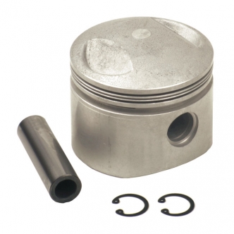 DOSS Replacement 7:1 CR Cast Piston +.040 Inch Length For Late 1978-1984 1340cc Shovel Models (ARM125405)