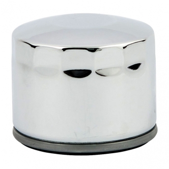 DOSS Magnetic Spin-On Oil Filter in Chrome Finish For 1980-Early 1984 XL, Late 1982-1984 FL, FX Models (ARM193805)