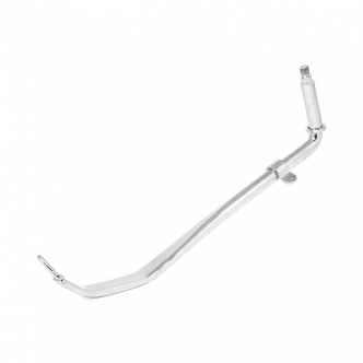DOSS Flat Bottom 1 Inch Extended Kickstand in Chrome Finish For 1937-1986 FL, FX, 1984-1988 Softail Models (ARM524015)