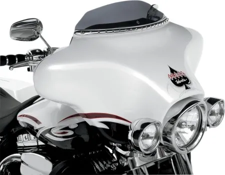 Klock Werks 3.5 Inch Flare Bagger Windshield in Dark Smoke Finish For 1999-2013 FLHT, FLHTC, FLHX And HD FL Trike Models (KWW-01-0203-E)