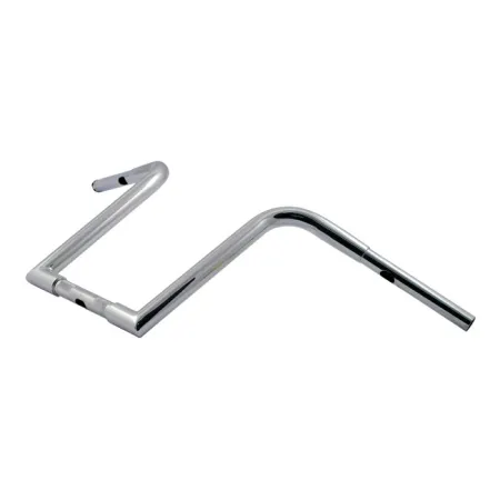 Wild 1 14 Inch Outlaw Z Apehanger in Chrome Finish For 1982-2020 Harley Davidson With Mechanical & E-Throttle Models (Excluding 1988-2011 Springers) (WO614)