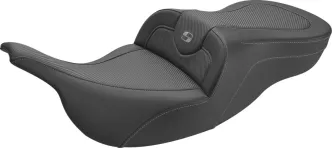 Saddlemen Roadsofa Carbon Fiber Seat For Harley Davidson 1997-2007 FLHT & FLTR Models FL (897-07-185)
