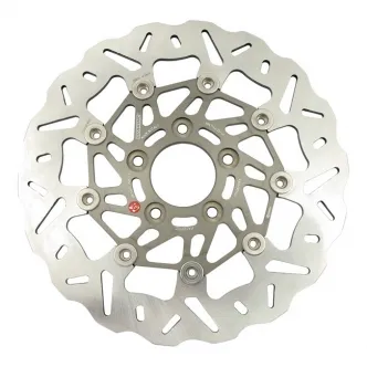 Braking 11.5 Inch Front Right Wave Brake Rotor For 2000-2013 Sportster, 2000-2007 Touring, 2000-2005 Dyna & 2000-2014 Softail Models (WK106R)
