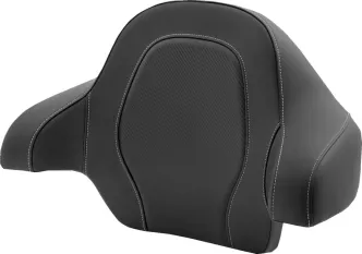 Saddlemen Roadsofa Tour Pak Carbon Look Backrest For Harley Davidson 2014-2023 FLHR, FLHT, FLHX & FLTR Models (814-07-TPACK-CF)