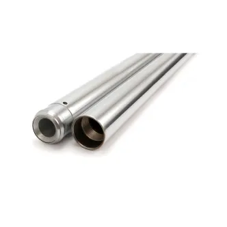 Custom Cycle Standard Length 24 1/4 inches OAL 41mm Fork Tubes in Hard Chrome Finish For 1984-1999 FXWG, FXST/C, 1993-1999 FXDWG, 1986-1999 FLST/F, 1984-1996 FLT, FLHT Models (T1337HC)
