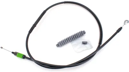 Barnett Standard Size Clutch Cable 62 Inch Outer Cable Length in Stealth Black Finish For 1987-2006 5-Speed Big Twin Models (131-30-10010)