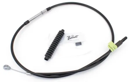 Barnett Standard Length Clutch Cable 53 Inch Outer Cable Length in Black Finish For 1986-2021 All XL Sportster & 2008-2012 XR1200 Models (101-30-10020)