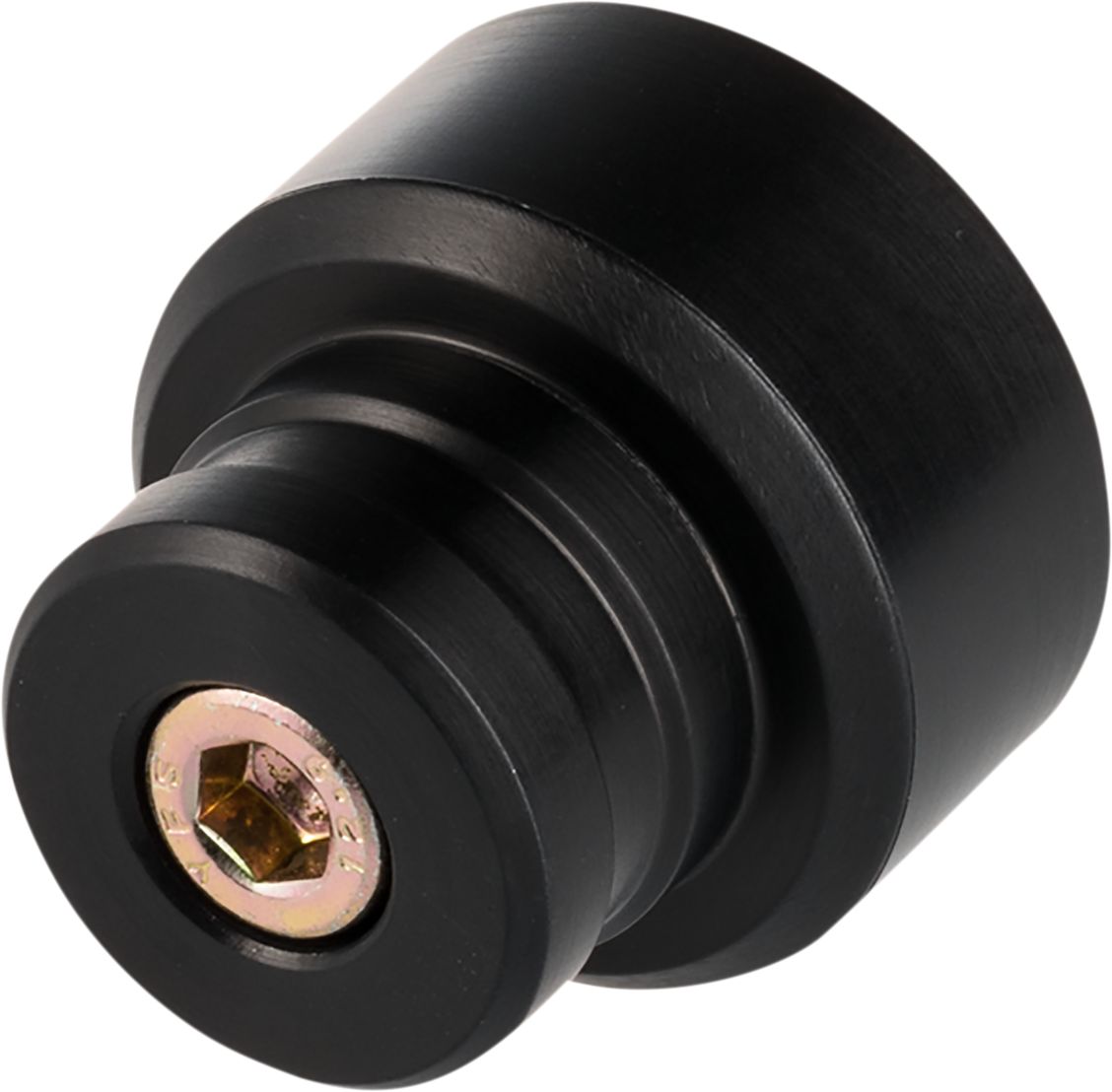 Joker Machine Bar End Mirror Mount For Triumph T120 in Black Anodised