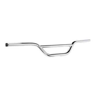 Biltwell Moto Handlebars in Chrome Finish For Harley Davidson 1982-2023 Motorcycles (excl. 88-11 Springers) (6016-1057)