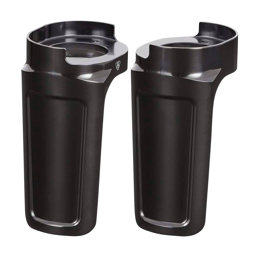 Arlen Ness Method Fork Slider Covers In Black For Harley Davidson 2014