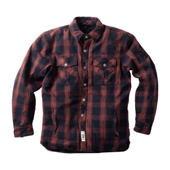 West Coast Choppers Austin Kevlar Riding Shirt Red/Black Size XL (ARM704329)