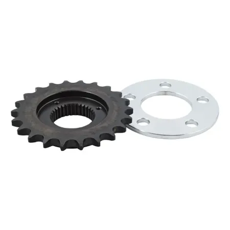 DOSS 22 Tooth Offset Transmission Sprocket Kit For Harley Davidson 1986-2006 Softail & 1985-1994 FXR Models (12-027)