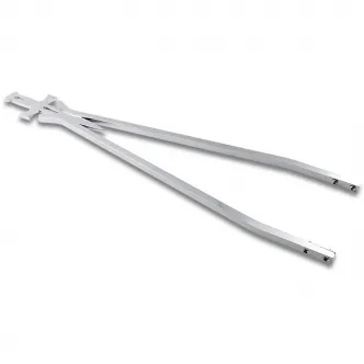 Cycle Visions Narrow 30 Inch Daggertude Stick Sissy Bar in Chrome Finish (CV8011)