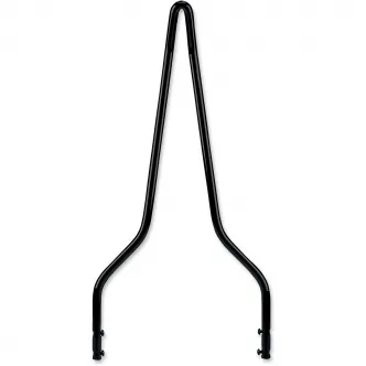 Cycle Visions Narrow 18 Inch Old School Stick Sissy Bar in Black Powder Coated Finish (CV-8004B)