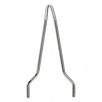 Cycle Visions Wide 18 Inch Tall Old School Stick Sissy Bar in Black Powder Coated Finish (CV8003B)
