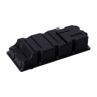 Doss Transmission Oil Pan in Black Finish For Harley Davidson 99-16 FLT/Touring Models (ARM782129)