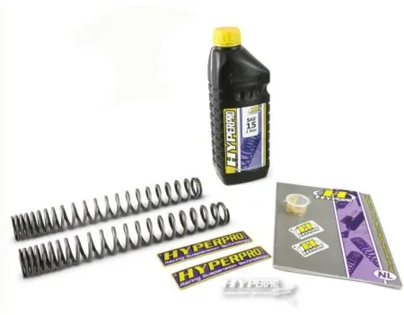 Hyperpro Front Fork Springs Kit For 2000-2005 FXDX Dyna Models (SP-HD14-SSA013)
