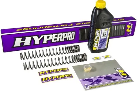 Hyperpro Front Fork Springs Kit For 2009-2013 FLH With Fairing Models (SP-HD16-SSA004)