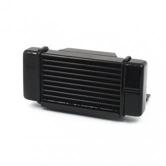 Jagg Horizontal Fan Assisted 10 Row Low Mount Oil Cooler in Black Finish For 1984-2008 Touring Models (ARM887079)