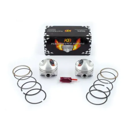 KB Performance Forged Piston Kit +.040 Inch Diameter For 1941-1978 1200CC/80 Inch Knuckle, Pan, Shovel Models (KB931C040)