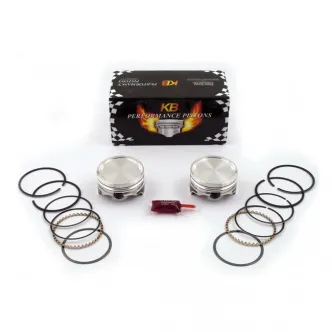 KB Performance +.005 Inch Diameter Piston Set For 1986-2021 883 XL Sportster For 883 To 1200 Conversion Models (ARM187449)